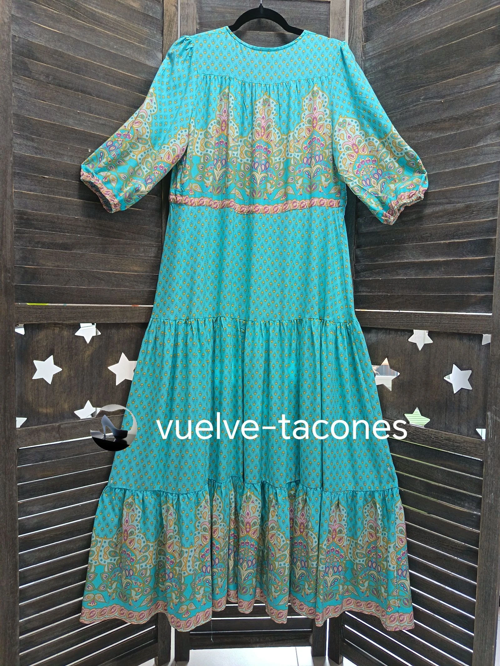 Vestido color turquesa ♡  JAASE *  talla M – photo 5